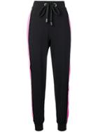 No Ka' Oi Side Stripes Track Pants - Black