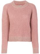 All Saints Ade Jumper - Pink & Purple