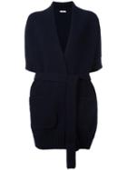 P.a.r.o.s.h. 'lotto' Cardi-coat, Women's, Blue, Wool