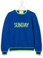 Alberta Ferretti Kids Teen Tuesday Sweater - Blue