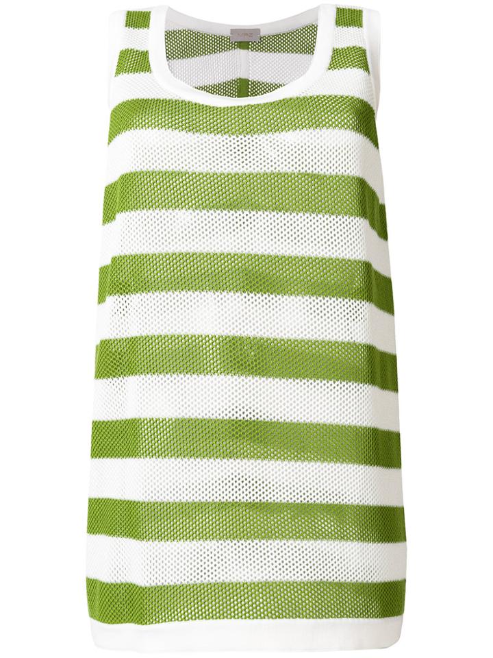 Mrz Striped Vest Top - Green
