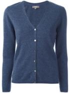 N.peal - Cashmere Classic Cardigan - Women - Cashmere - M, Blue, Cashmere