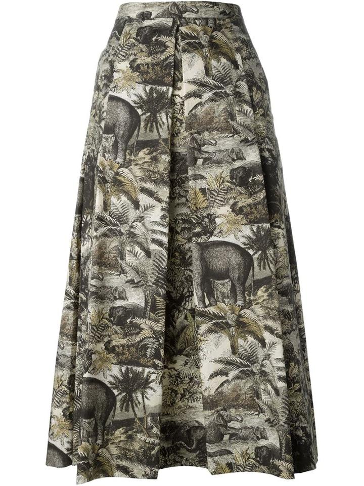 N.21 Jungle Print Skirt