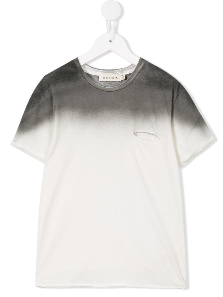 Andorine Fade Out Pocket T-shirt, Toddler Boy's, Size: 2 Yrs, Grey