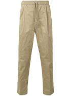 Moncler Drawstring Chino Trousers - Nude & Neutrals