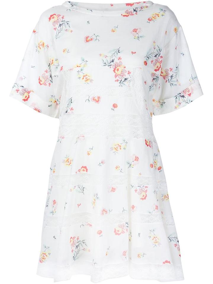 Philosophy Di Lorenzo Serafini Lace Insert Dress