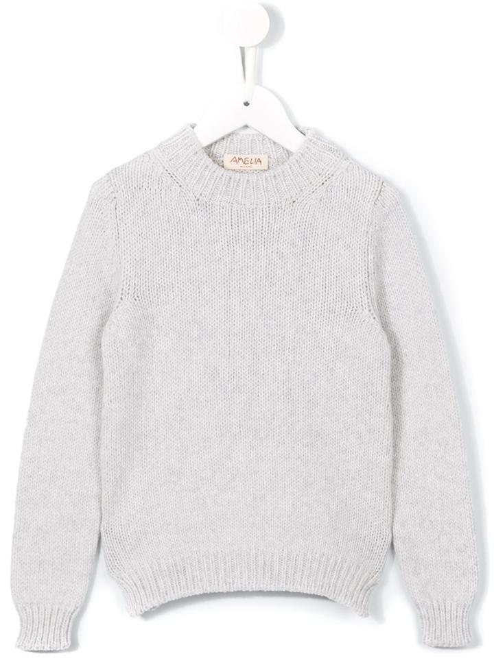 Amelia Milano 'annika' Jumper, Girl's, Size: 12 Yrs, Grey