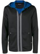 Michael Michael Kors Stripe Trim Hoodie - Black
