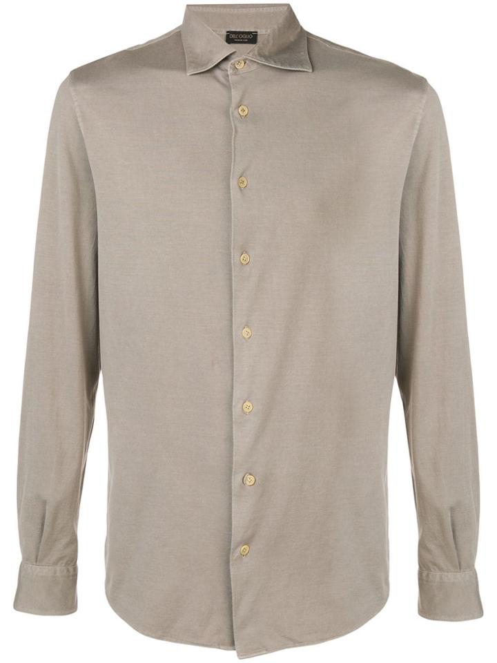 Dell'oglio Long Sleeved Shirt - Neutrals