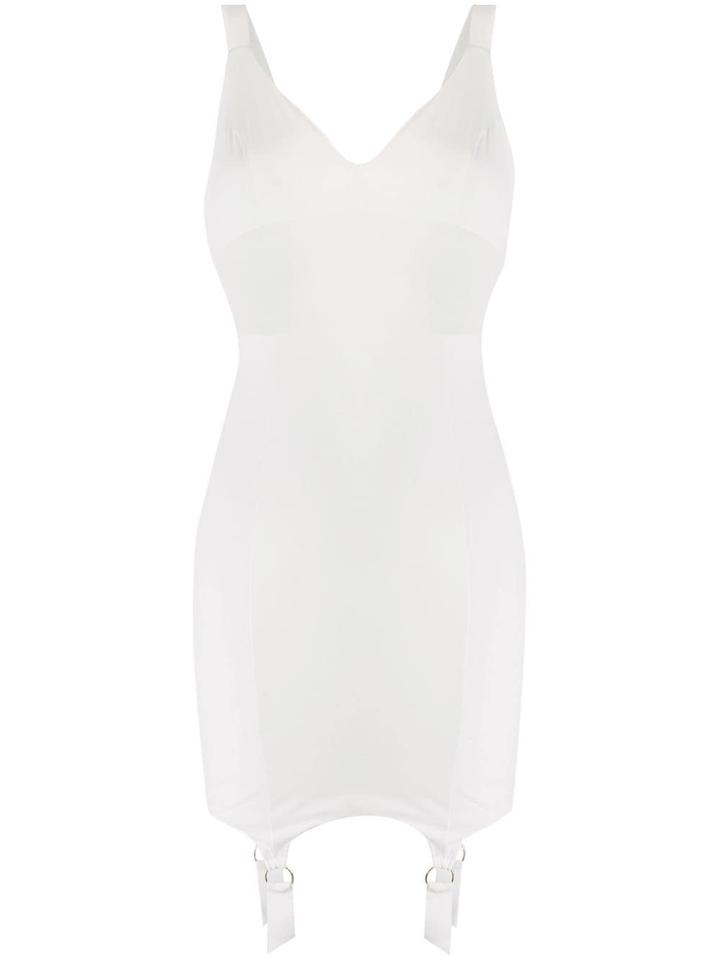 Murmur Bodycon Mini Dress - White