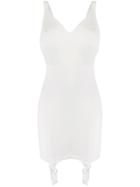 Murmur Bodycon Mini Dress - White