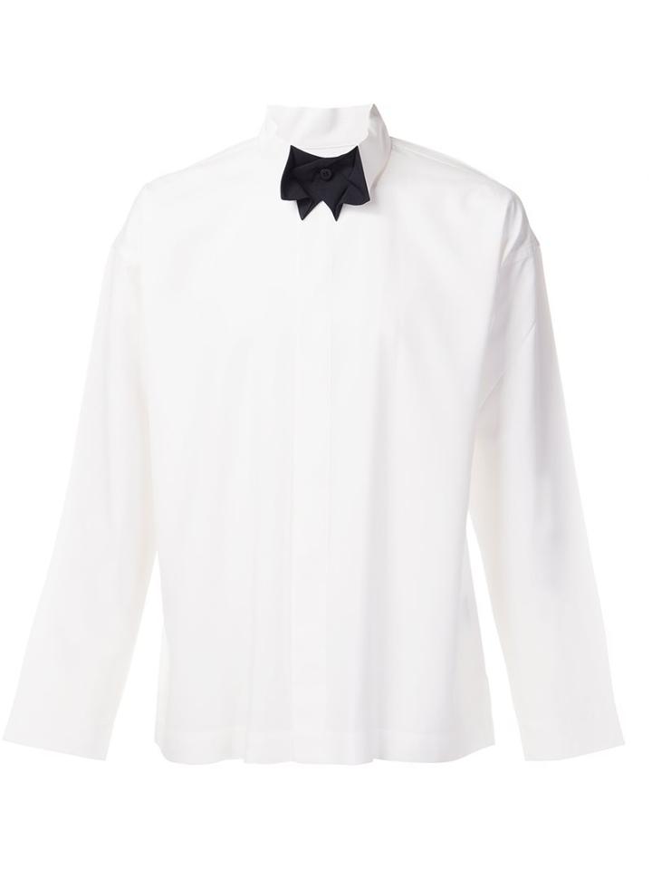 Homme Plissé Issey Miyake Wing Collar Classic Shirt