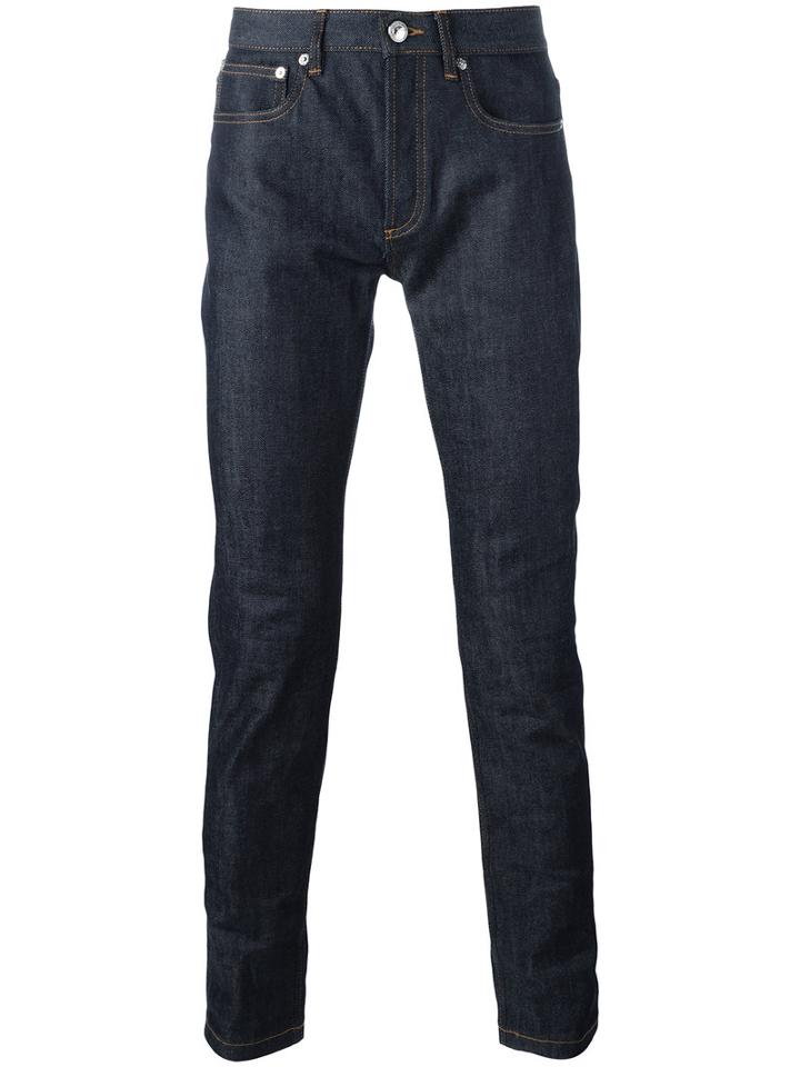 A.p.c. - Slim-fit Jeans - Unisex - Cotton/polyurethane - 34, Blue, Cotton/polyurethane