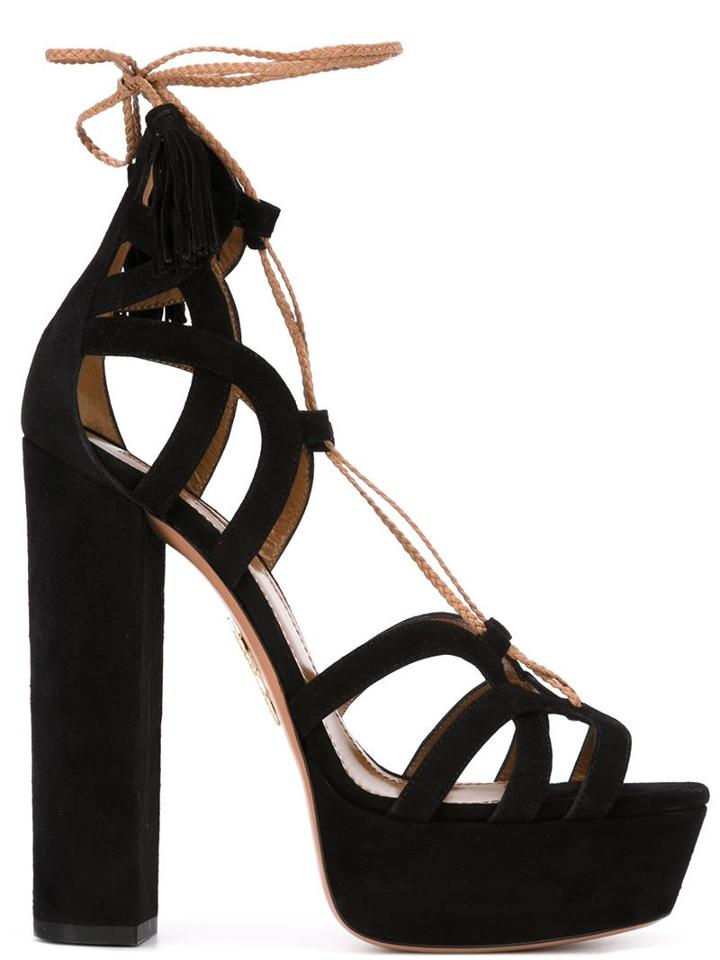 Aquazzura 'mirage Plateau 140' Sandals