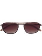Canal Sunglasses - Unisex - Acetate/steel - 54, Brown, Acetate/steel, Garrett Leight