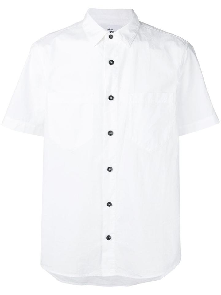 Stone Island Short Sleeve Shirt - White