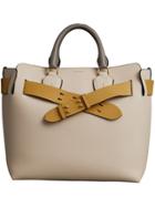 Burberry The Medium Tri-tone Leather Belt Bag - Nude & Neutrals