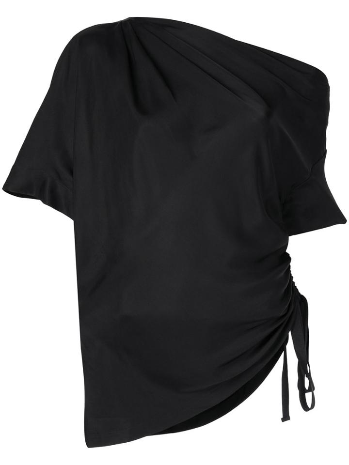 Manning Cartell Asymmetric High Notes Top - Black