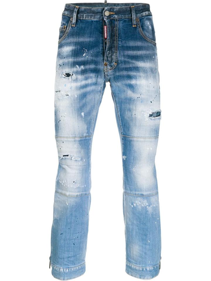 Dsquared2 Biker Ski Jeans - Blue