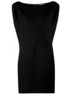 Courrèges - Martingale Dress - Women - Silk/polyester/wool - 40, Black, Silk/polyester/wool