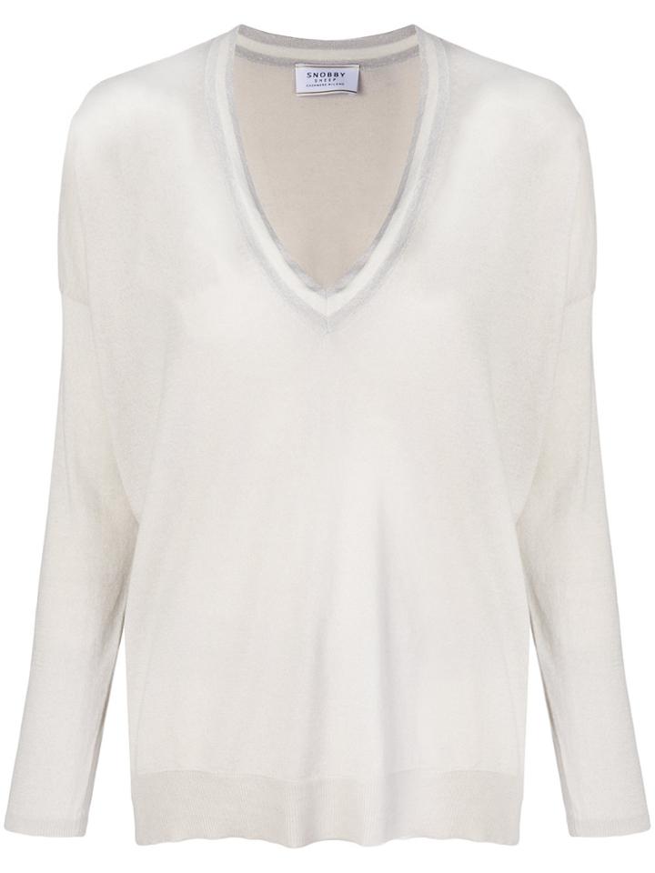 Snobby Sheep Oversized Sweater - Nude & Neutrals