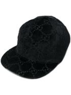Gucci Embossed Logo Hat - Black