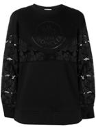Moncler Black Lace Sweater