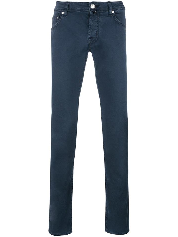 Jacob Cohen Slim-fit Trousers - Blue