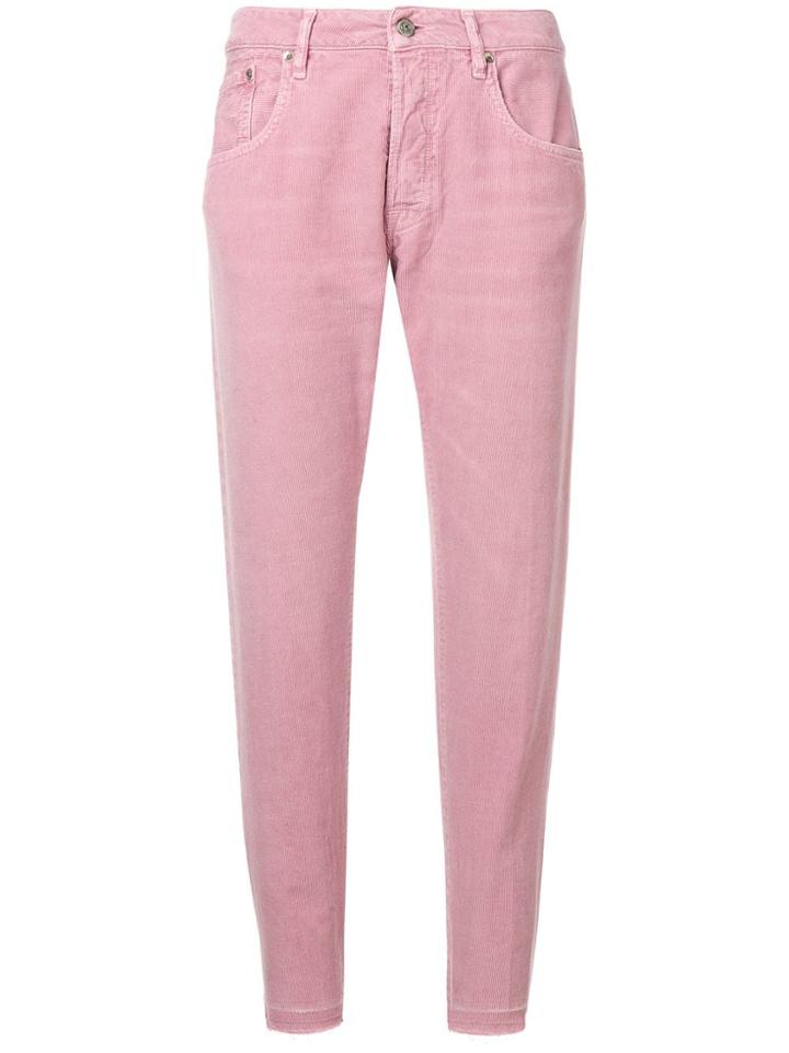 Golden Goose Deluxe Brand Corduroy Trousers - Pink