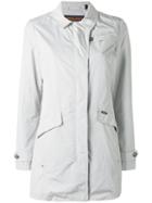 Woolrich - Long Zip Coat - Women - Polyamide/polyester - L, Grey, Polyamide/polyester