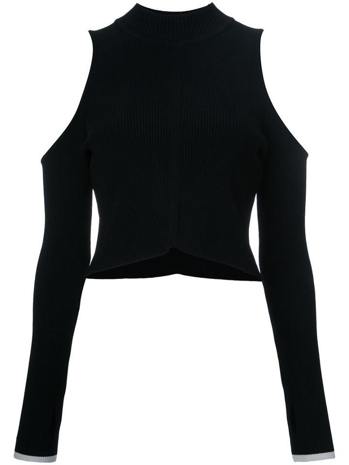 Manning Cartell Primary Vote Knitted Blouse, Women's, Size: Small, Black, Nylon/viscose