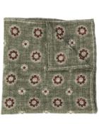 Brunello Cucinelli Floral Patterned Scarf - Green