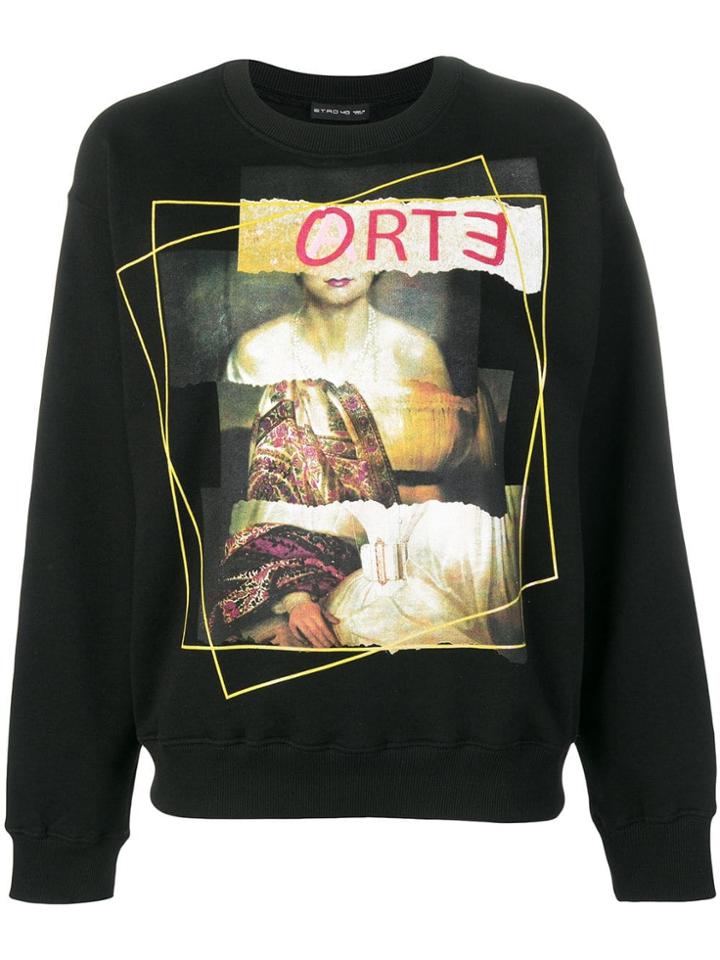 Etro Inverted Logo Sweatshirt - Black