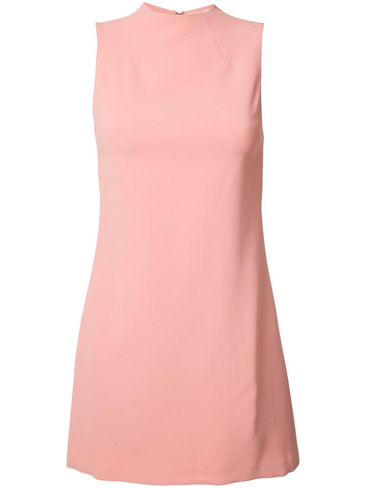 Alice+olivia Sleeveless Mini-dress, Women's, Size: 4, Pink/purple, Polyester/spandex/elastane