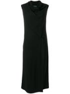 Ivan Grundahl Sena Draped Dress - Black