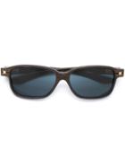 Herrlicht Rectangular Frame Sunglasses - Brown
