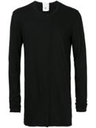 Lost & Found Rooms Mesh Insert Longsleeved T-shirt - Black