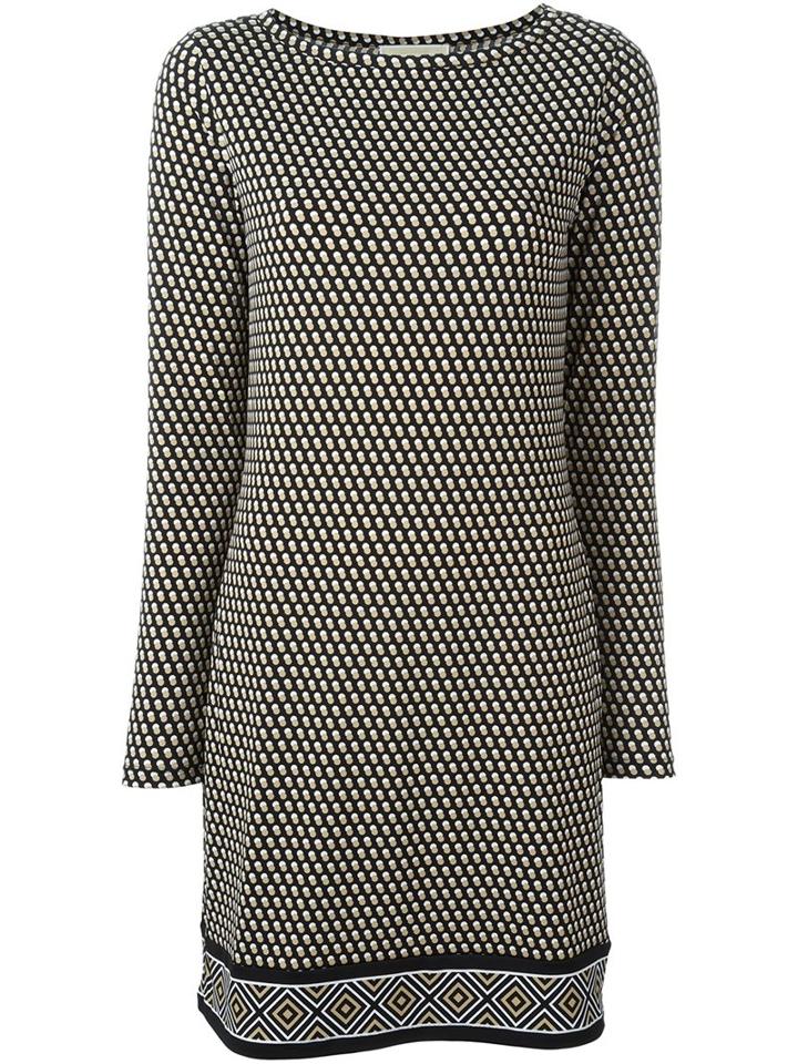 Michael Michael Kors Dotted Print Shift Dress