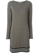 Michael Michael Kors Dotted Print Shift Dress
