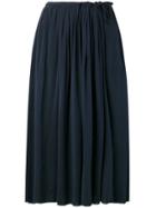 Kristensen Du Nord Gathered Midi Skirt - Blue