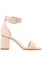 Red Valentino Block Heel Sandals - Neutrals