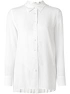 Equipment Classic Shirt, Women's, Size: Large, White, Silk