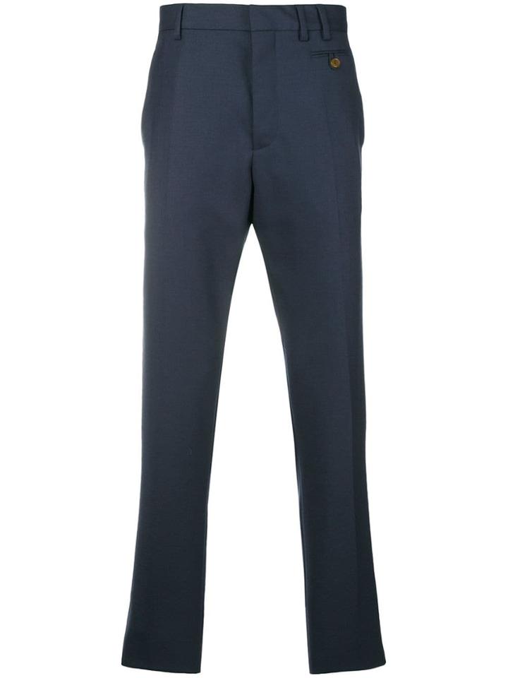 Vivienne Westwood Classic Slim-fit Trousers - Blue