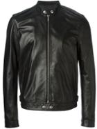 Dsquared2 Biker Jacket, Men's, Size: 52, Black, Leather/polyester
