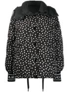 Dolce & Gabbana Reversible Polka Dot Puffer Jacket - Black