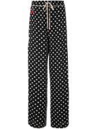 Essentiel Antwerp Polka Dot Palazzo Pants - Black