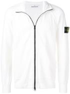 Stone Island Zipped Jacket - White