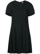 Comme Des Garçons Vintage 1990's Pleated Short Dress - Black