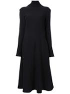 Tatuna Nikolaishvili Cut-out Back Dress, Women's, Size: Small, Black, Cotton