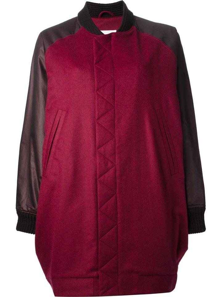 Reality Studio 'celi' Cape Coat - Red